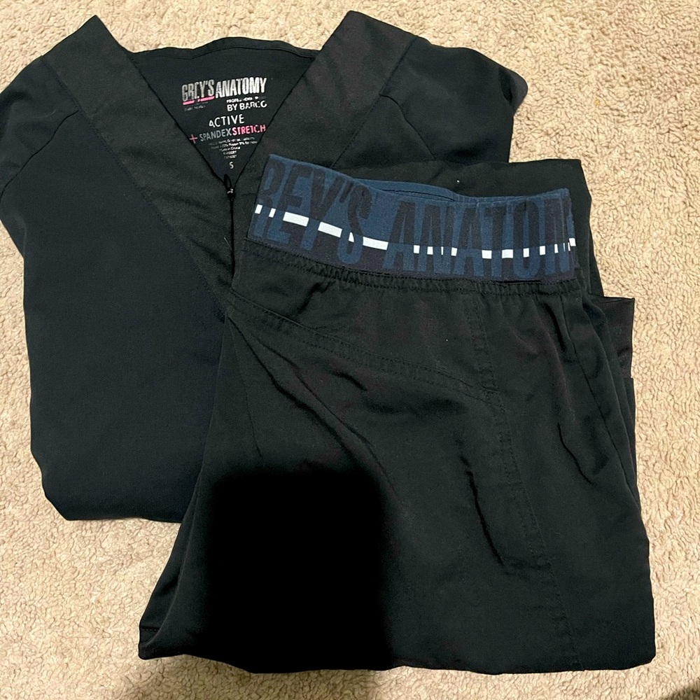 Greys Anatomy Jogger scrub pants& matching top